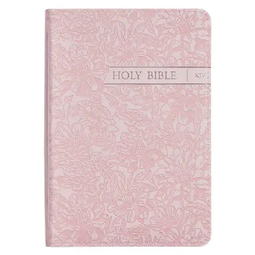 KJV Bible Mini Pocket Faux Leather, Pink by Christian Art Gifts