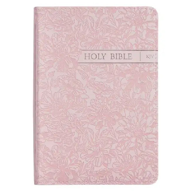 KJV Bible Mini Pocket Faux Leather, Pink by Christian Art Gifts