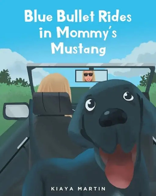 Blue Bullet Rides in Mommy's Mustang by Kiaya Martin