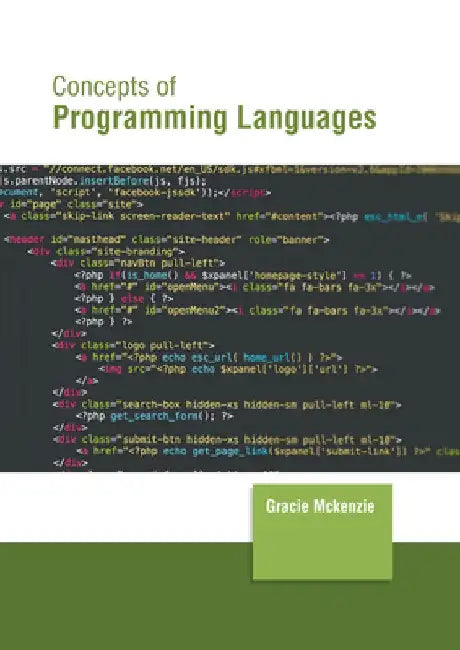 Concepts of Programming Languages by Gracie McKenzie