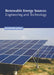 Renewable Energy Sources: Engineering and Technology by David McCartney