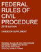Federal Rules of Civil Procedure; 2018 Edition (Casebook Supplement): With Advisory Committee Notes, Selected Statutes, and Official Forms by Michigan Legal Publishing Ltd