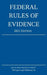Federal Rules of Evidence; 2021 Edition: With Internal Cross-References by Michigan Legal Publishing Ltd