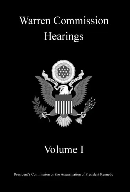 Warren Commission Hearings: Volume I by Michigan Legal Publishing Ltd