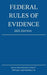 Federal Rules of Evidence; 2025 Edition: With Internal Cross-References by Michigan Legal Publishing Ltd