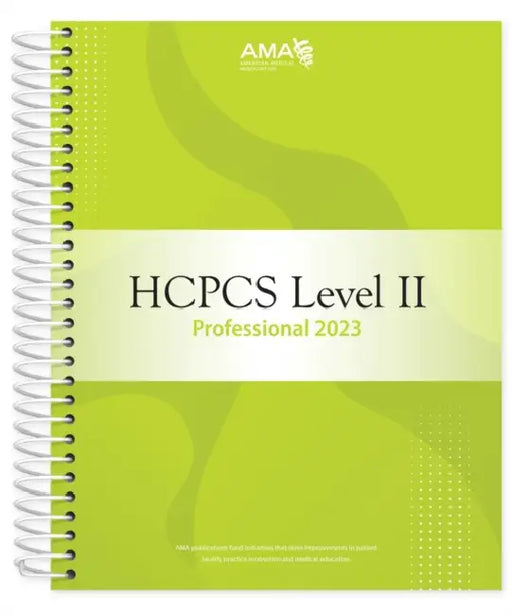 HCPCS 2023 Level II Professional Edition by American Medical Association