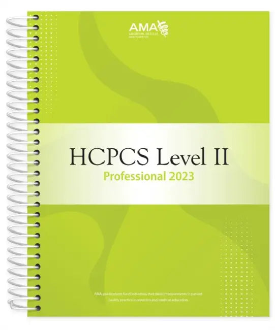 HCPCS 2023 Level II Professional Edition by American Medical Association