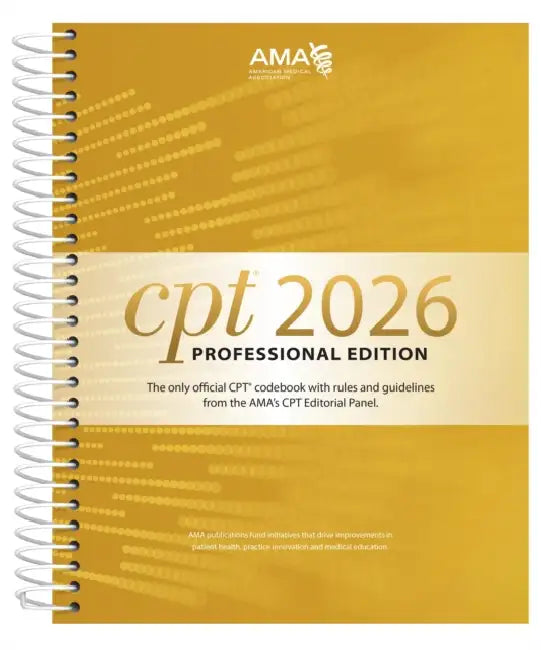 CPT Professional 2026 by American Medical Association