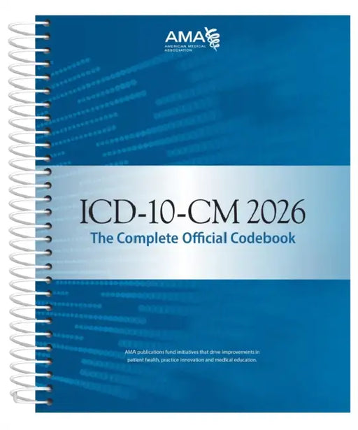 ICD-10-CM 2026 the Complete Official Codebook by American Medical Association