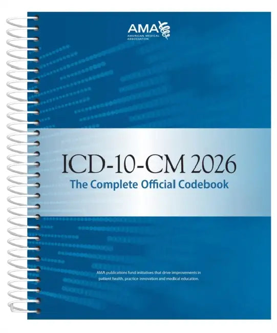 ICD-10-CM 2026 the Complete Official Codebook by American Medical Association