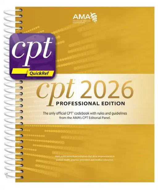 CPT Professional 2026 and CPT Quickref App Bundle by American Medical Association