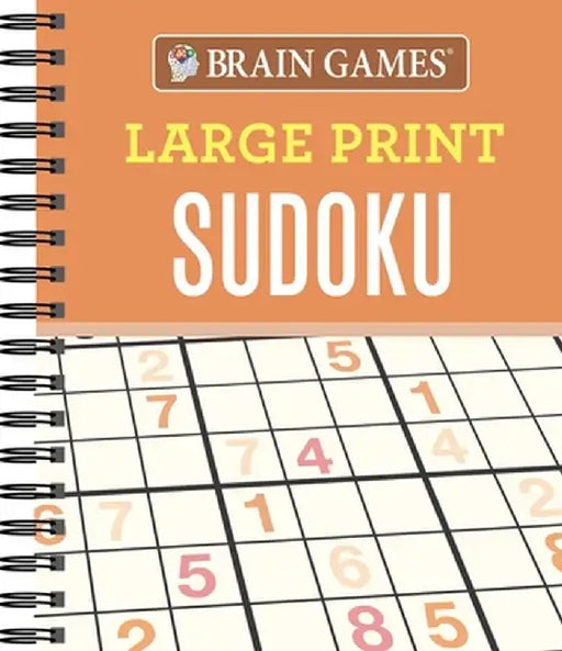 Brain Games Large Print Sudoku by Publications International