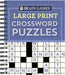 Brain Games Large Print Crossword Puzzles by Publications International