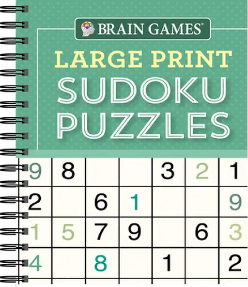 Brain Games Large Print Sudoku by Publications International