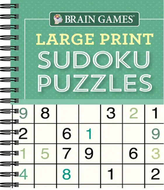 Brain Games Large Print Sudoku by Publications International
