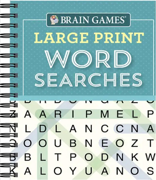 Brain Games Large Print Word Searchs by Publications International