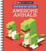Brain Games - Sticker by Letter: Awesome Animals (Sticker Puzzles - Kids Activity Book) by Publications International Ltd
