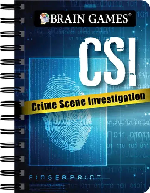 Brain Games Mini Csi: Crime Scene Investigations by Publications International Ltd