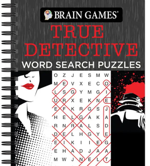 Brain Games True Detective Word Search Puzzles by Publications International