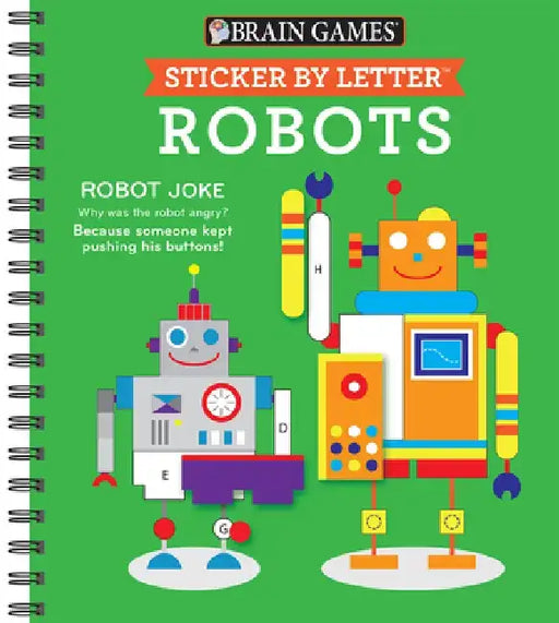 Sticker Puzzles Robots by Publications International Ltd