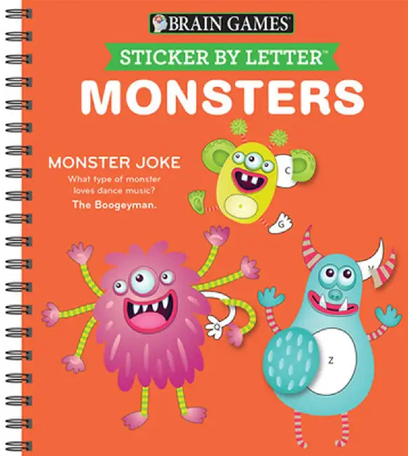 Sticker Puzzles Monsters by Publications International Ltd