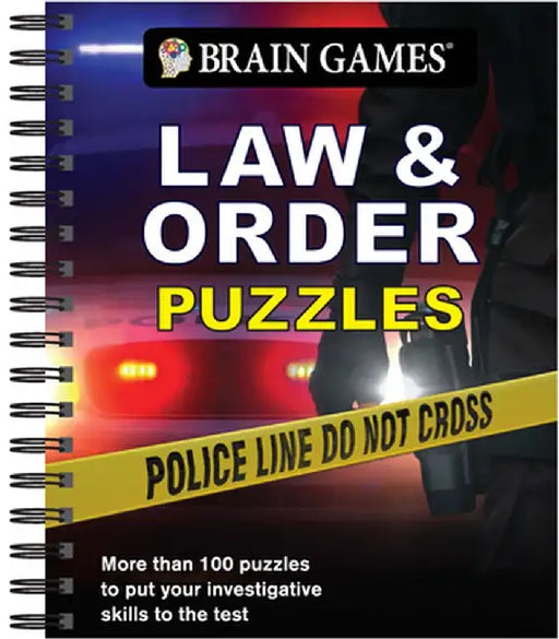 Brain Games Law and Order Puzzles by Publications International Ltd