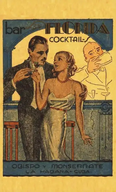 Bar La Florida Cocktails 1935 Reprint by La Florida, Ross Bolton