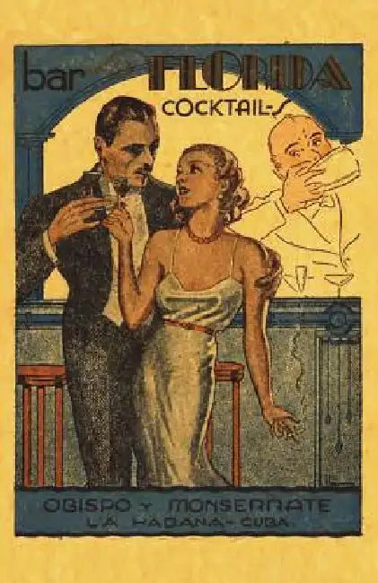 Bar La Florida Cocktails 1935 Reprint by La Florida, Ross Bolton