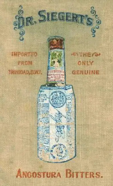 Angostura Bitters Complete Mixing Guide 1908 Reprint by Siegert