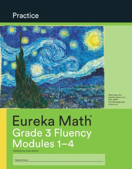Eureka Math Grade 3 Fluency Practice Workbook 1 Modules 14