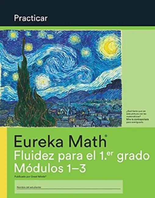 Spanish  Eureka Math Grade 1 Fluency Practice Workbook  1 Modules 13