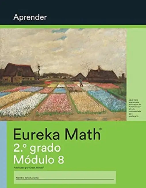 Spanish  Eureka Math Grade 2 Learn Workbook 4 Module 8