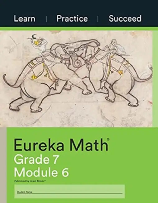 Eureka Math Grade 7 Learn Practice Succeed Workbook 6 Module 6