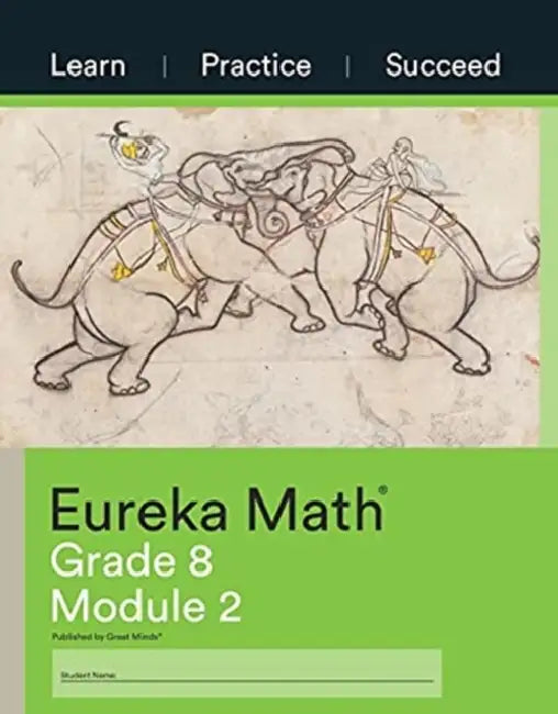 Eureka Math Grade 8 Learn Practice Succeed Workbook 2 Module 2