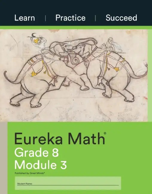Eureka Math Grade 8 Learn Practice Succeed Workbook 3 Module 3