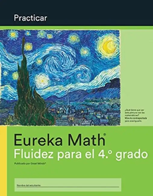 Spanish  Eureka Math Grade 4 Fluency Practice Workbook Modules 17