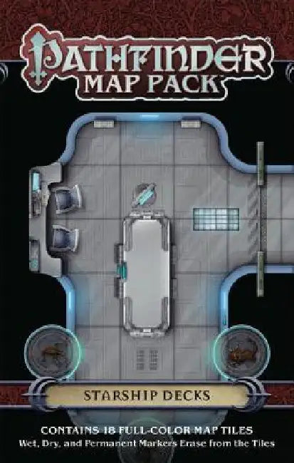 Pathfinder Map Pack: Starship Decks by Jason Engle