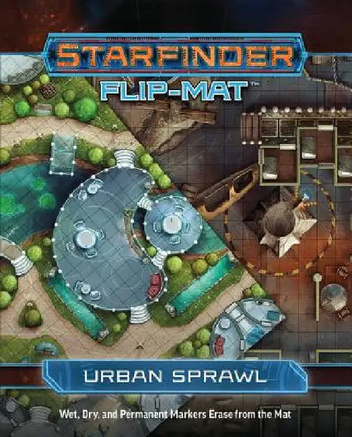 Starfinder Flip-Mat: Urban Sprawl by Paizo Staff
