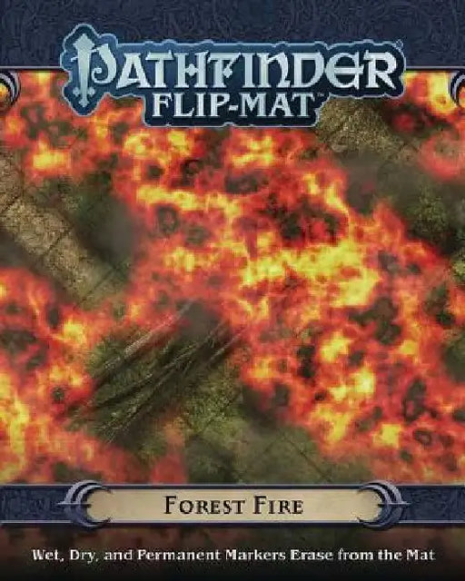 Pathfinder Flip-Mat: Forest Fire by Jason Engle
