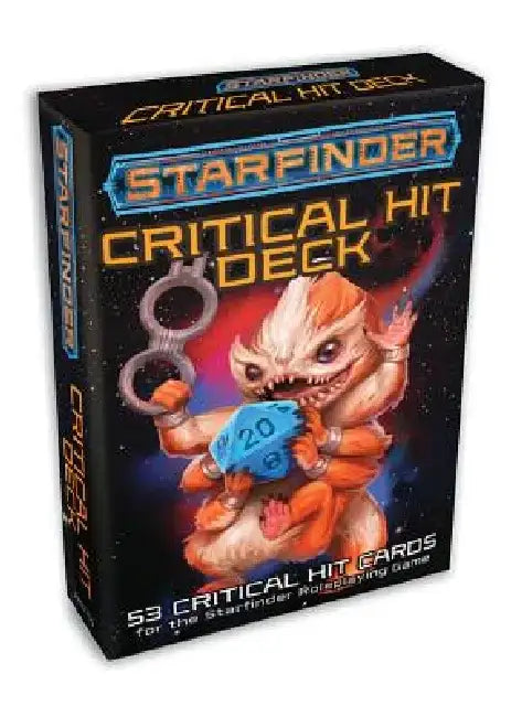 Starfinder Critical Hit Deck by Paizo Publishing