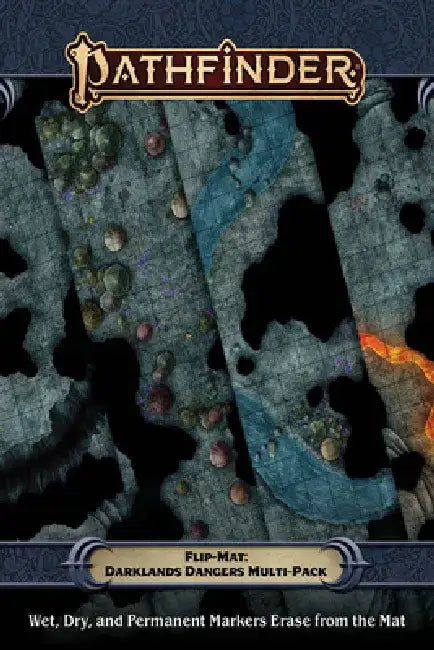 Pathfinder Flip-Mat: Darklands Dangers Multi-Pack by Jason Engle