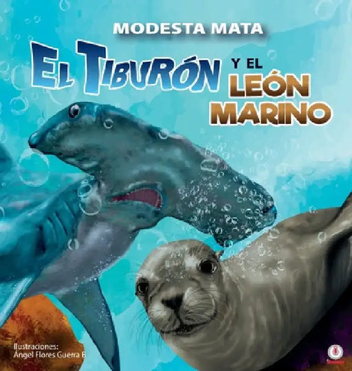 El tiburón y el león marino by Modesta Mata
