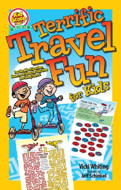 Terrific Travel Fun for Kids: Puzzles, Word Searches, Mazes, and More for Kids Who Are Going Places! by Vicki Whiting