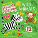 First Fun Sticker Painting: Wild Animals: 12 Colorful Creatures to Create by Edward Miller