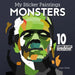 My Sticker Paintings: Monsters: 10 Super Scary Creatures by Logan Powell