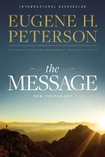 The Message New Testament Reader's Edition (Softcover) by Eugene H. Peterson
