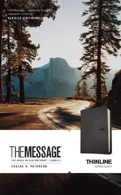 The Message Thinline (Leather-Look, Arrow Black) by Eugene H. Peterson