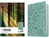 The Message Super Giant Print (Leather-Look, Teal Berries) by Eugene H. Peterson