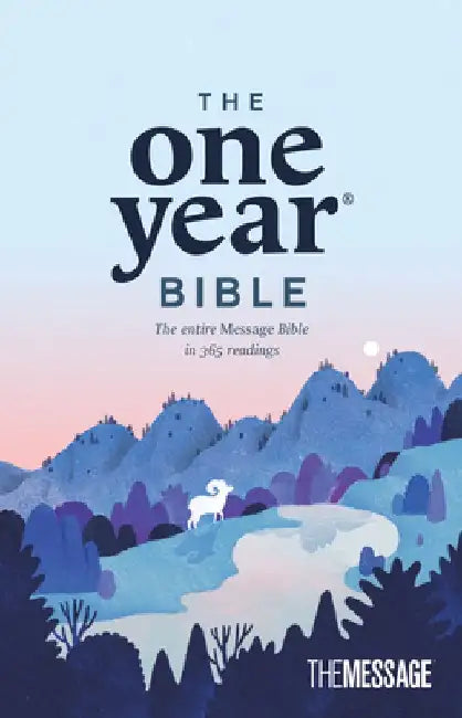 The One Year Bible Msg (Softcover) by Eugene H. Peterson