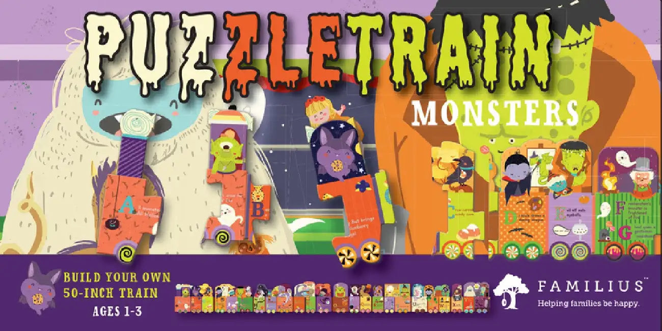 Monsters 26-Piece Puzzle by Susanna Covelli